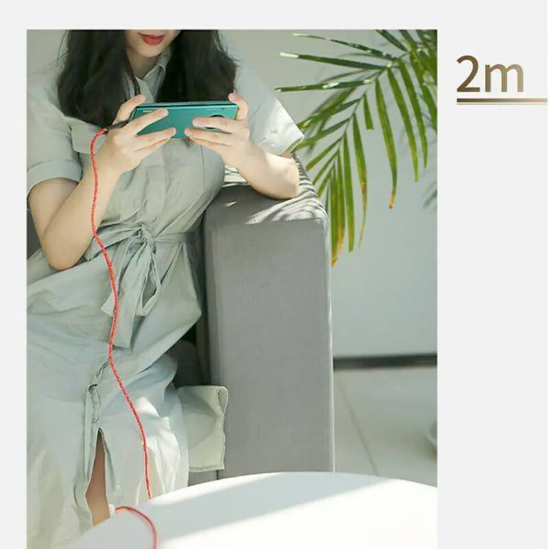 Cabo Usb Usams Usb A pra Usb C Máx. 2A 2 Metros Vermelho