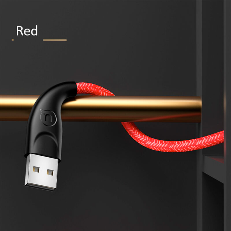 Cabo Usb Usams Usb A pra Usb C Máx. 2A 2 Metros Vermelho