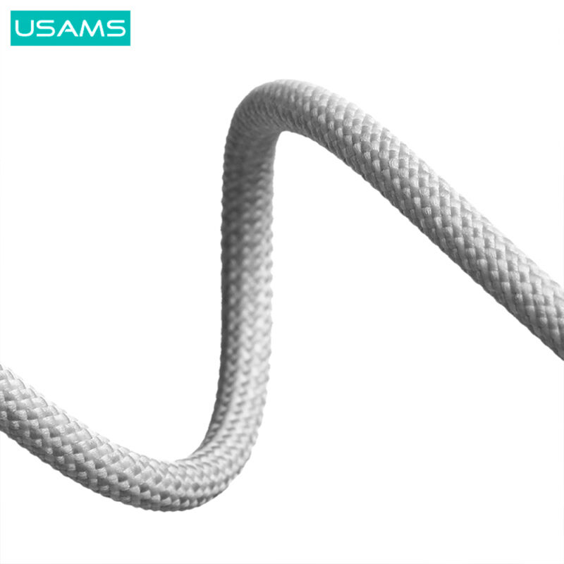 Cabo Usb Usams Tipo C pra Lightning Pd 20W 1.2 M Branco