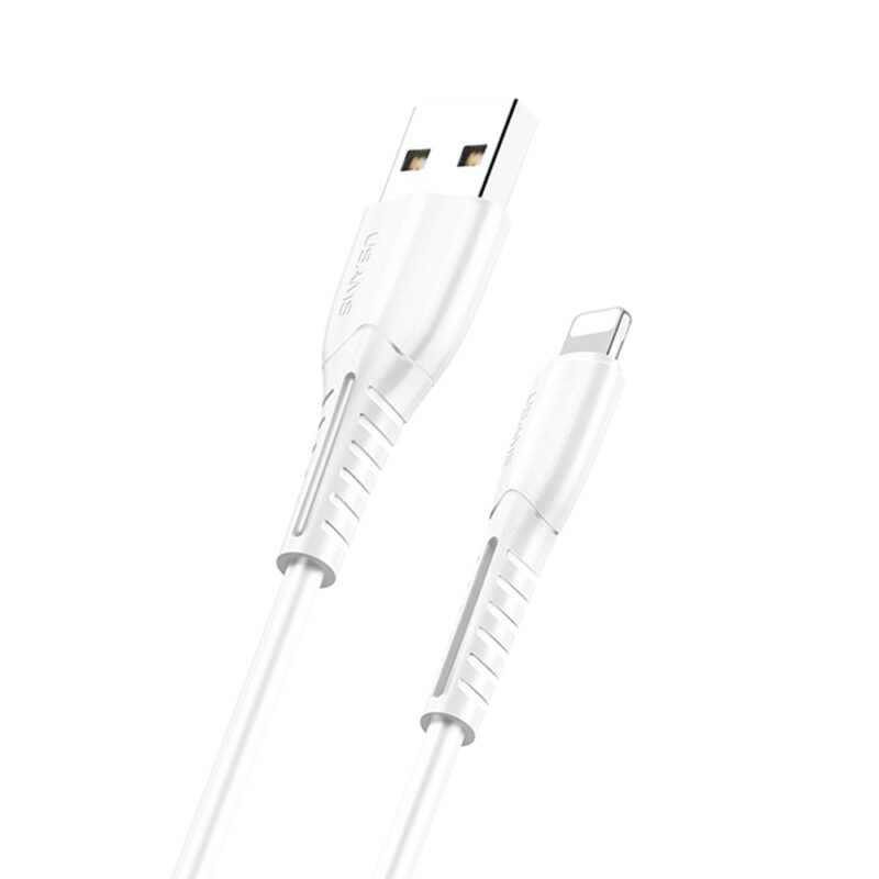 Cabo Usb Usams Usb A pra Lightning Máx. 2A 1Metro Branco