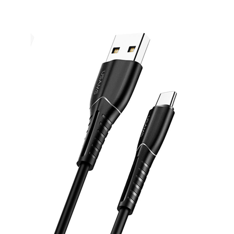 Cabo Usb Usams Usb A para Tipo C Máx. 2A 1 Metro Preto