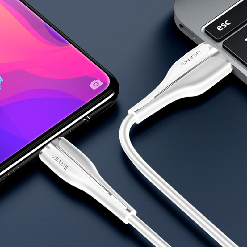 Cabo Usb Usams Usb A pra Micro Usb Máx. 2A 1Metro Branco
