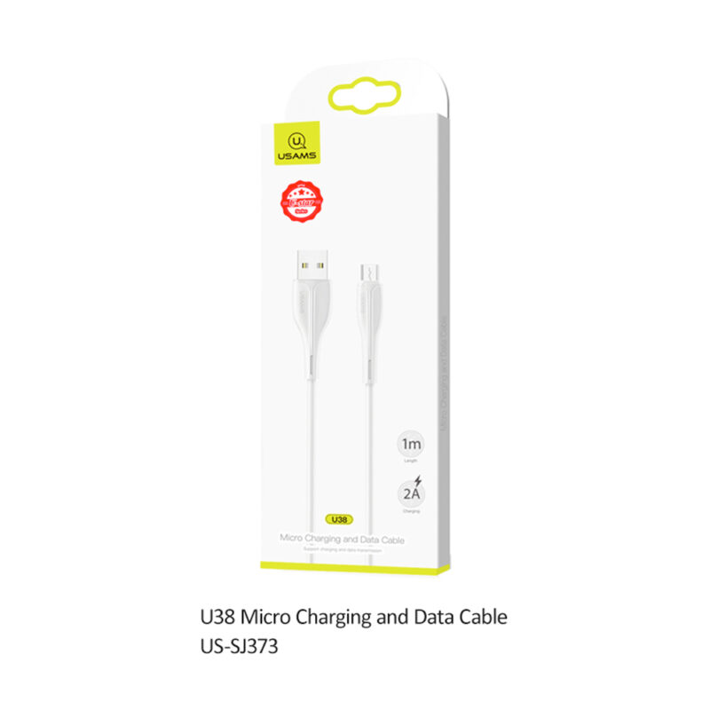 Cabo Usb Usams Usb A pra Micro Usb Máx. 2A 1Metro Branco