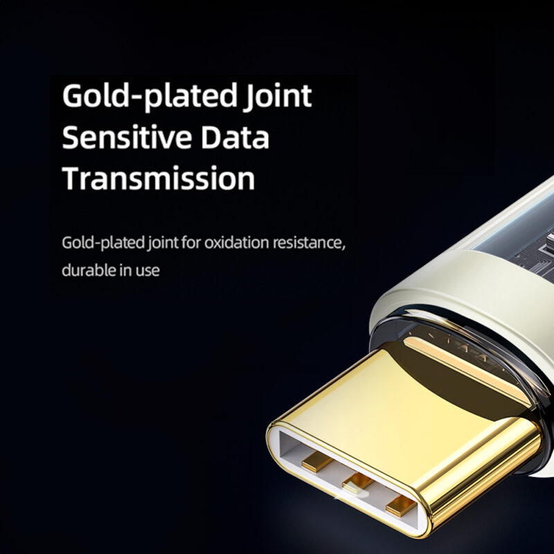 Cabo Usb Usams Usb C para Usb C Pd 100W 1.2 Metro Branco