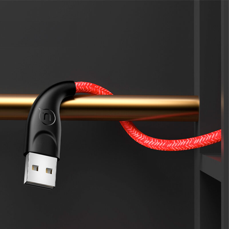 Cabo Usb Usams Usb A pra Lightning Máx. 2A 1 M Vermelho