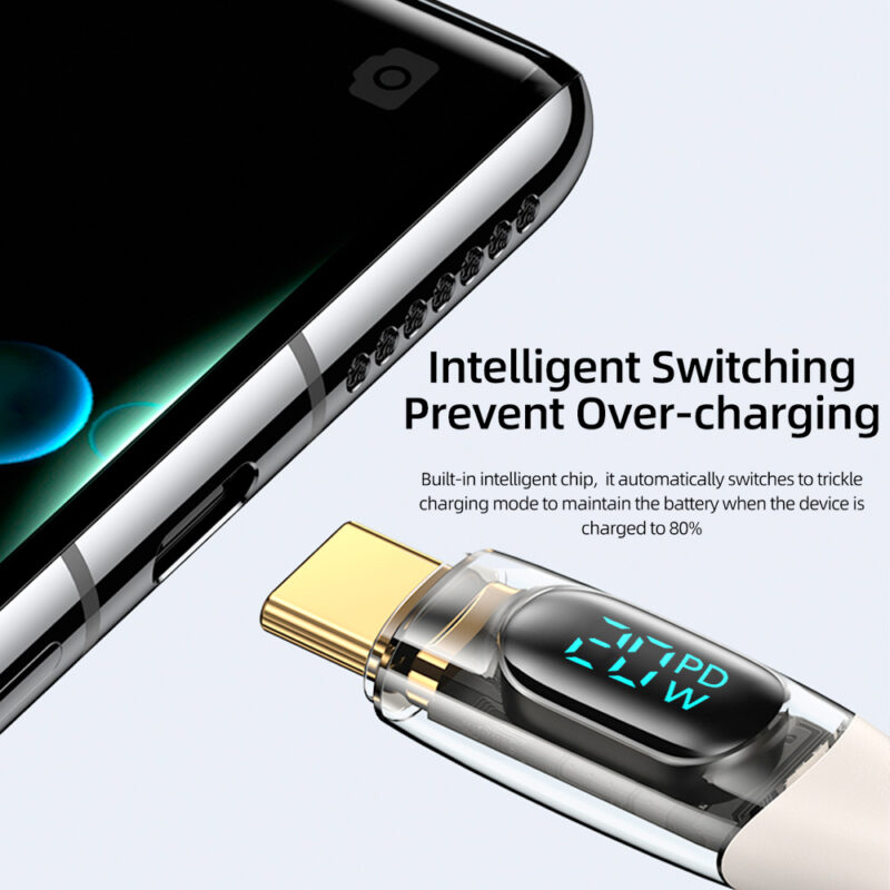 Cabo Usb Usams Usb C pra Lightning Pd 20W 1.2 Metro Bege