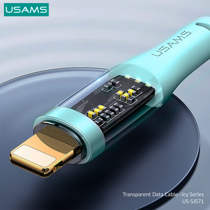 Cabo Usb Usams 3 em 1 Usb A/C/Micro/Ios 2.4A  1.2M Verde