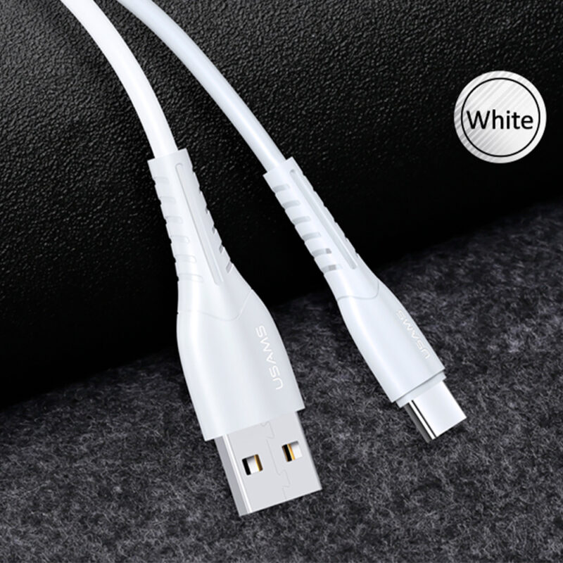 Cabo Usb Usams Usb A para Tipo C Máx. 2A 1 Metro Branco