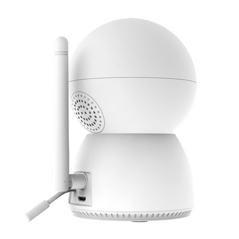 Babá Eletrônica BabyMonitor Tela 5" Câmera 2.4Ghz Branca