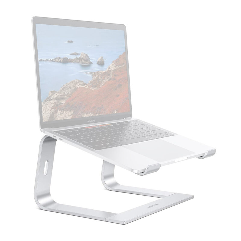Suporte Laptop Omoton L2 para Notebook 10/16 pol. Prata
