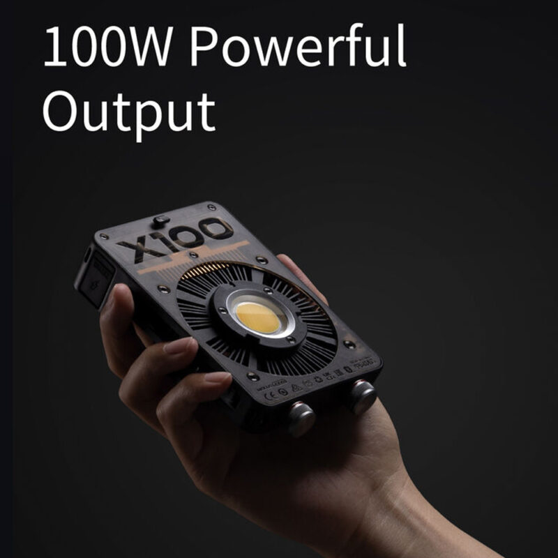Iluminador Luz Led Zhiyun Molux x100 Portátil Preto