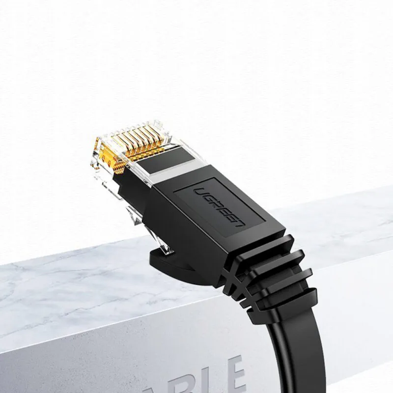 Cabo de Rede Lan Rj45 Ugreen Cat6 UTP Ethernet 3M Preto