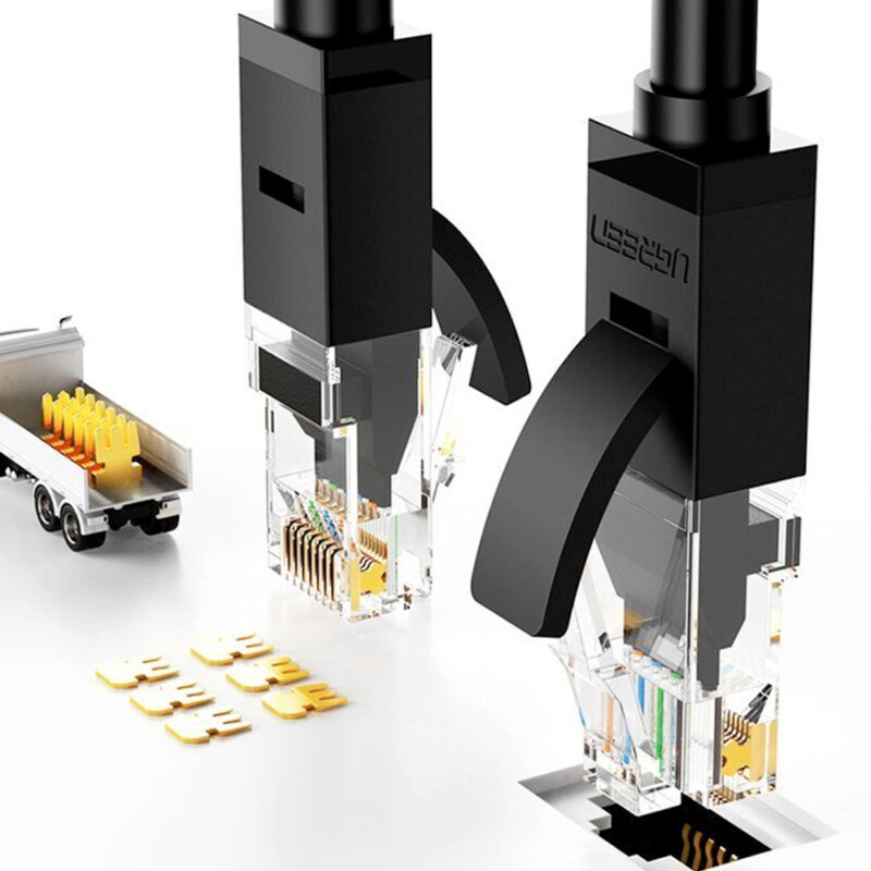 Cabo de Rede Lan Rj45 Ugreen Cat6 UTP Ethernet 3M Preto