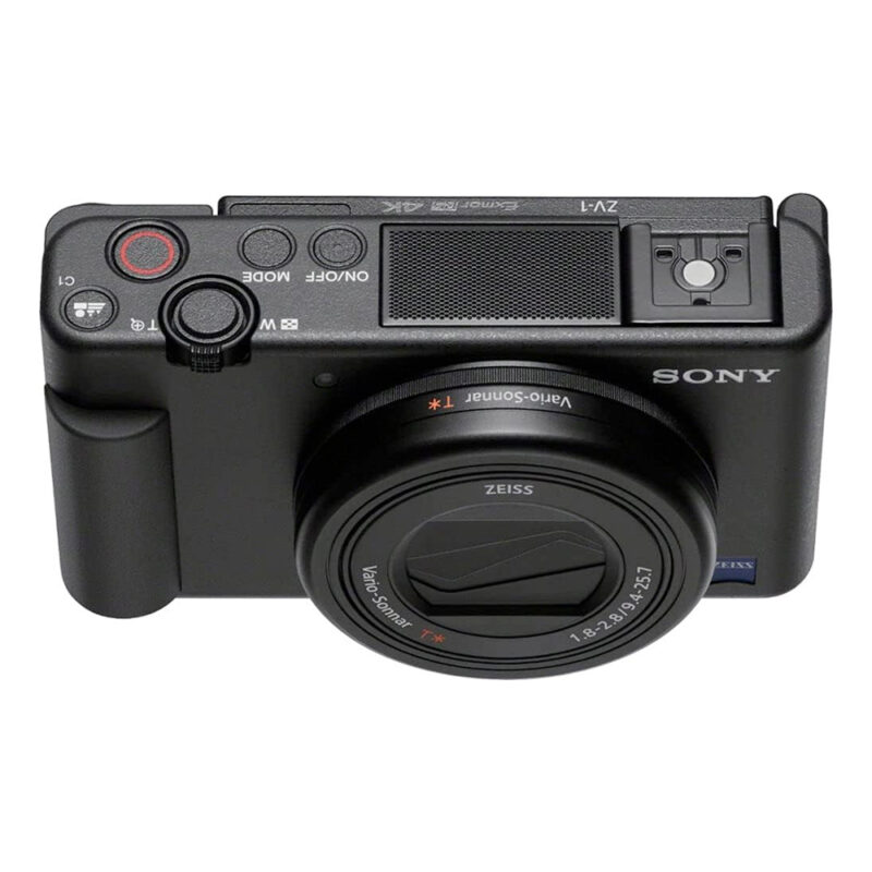 Câmera Fotográfica Digital Sony ZV-1 Design Compacto Preta