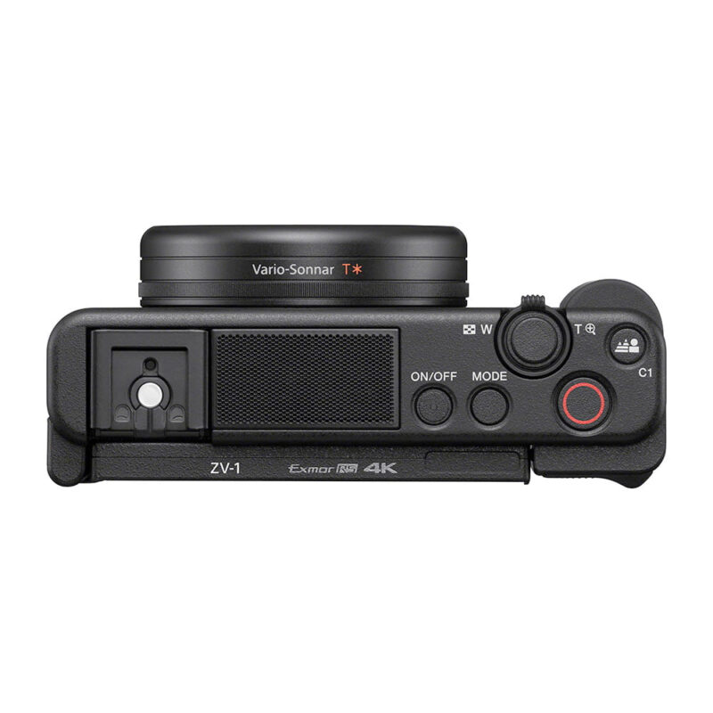 Câmera Fotográfica Digital Sony ZV-1 Design Compacto Preta