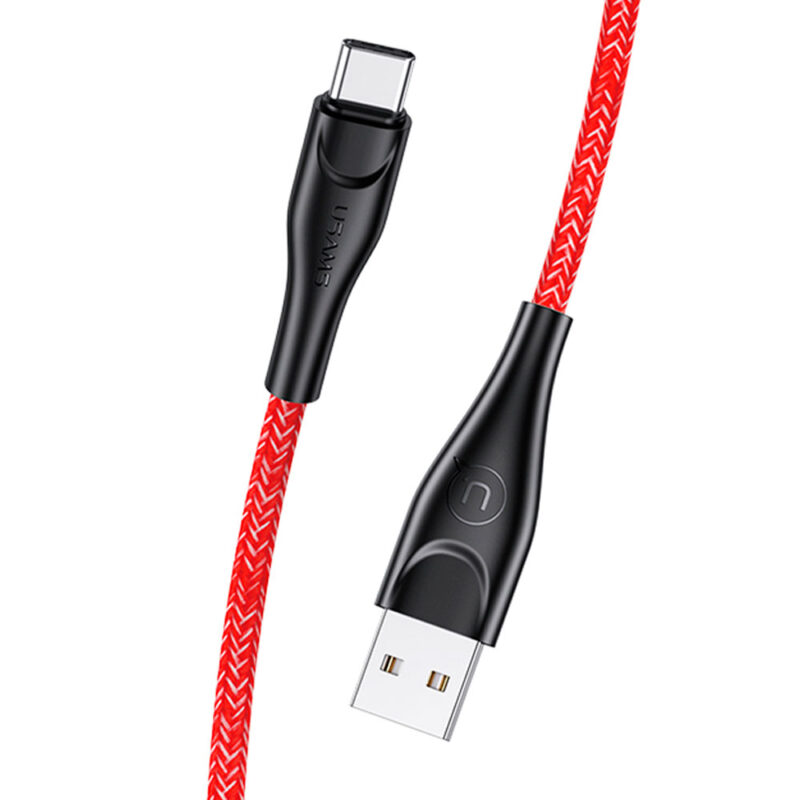 Cabo Usb Usams Usb A para Usb Tipo C 3Metros Vermelho