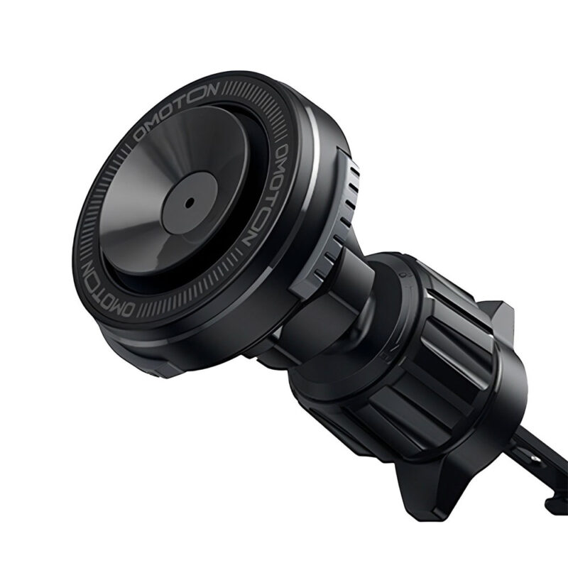 Suporte Magnético Telefone p/Carro Ventilação Ar Preto