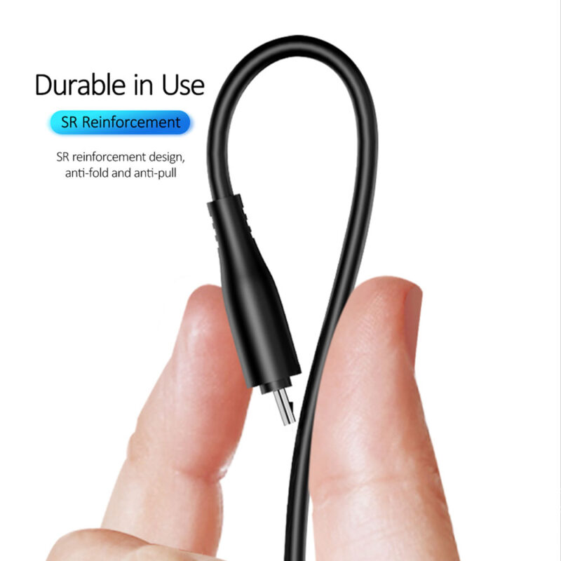 Cabo Usb Usams Usb Tpo A para Micro Usb 2A 1 Metro Preto
