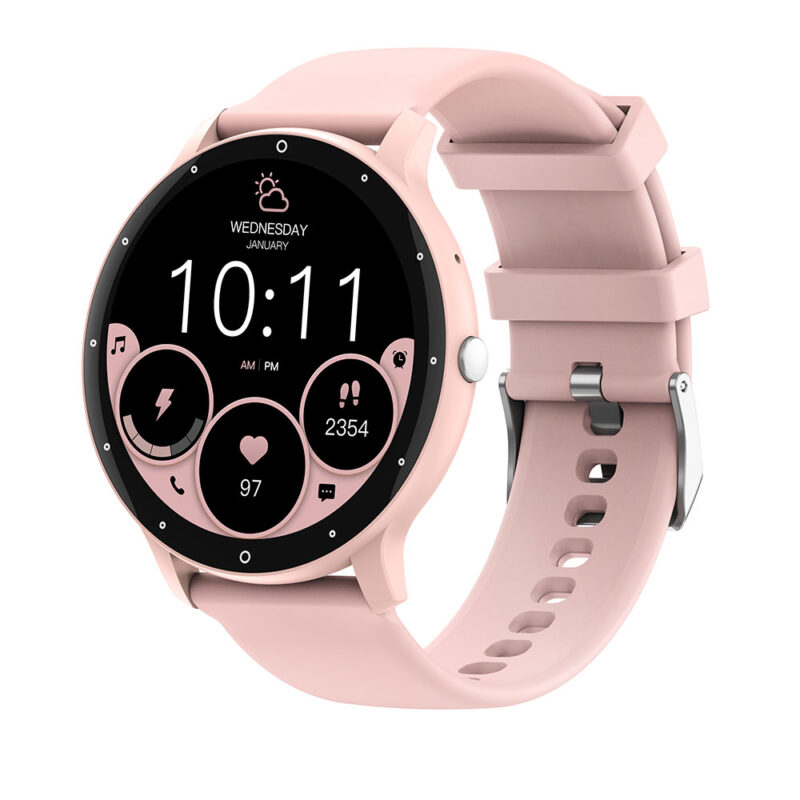 Relógio Inteligente Zwear Smartwatch Zl02C Pro Rosa