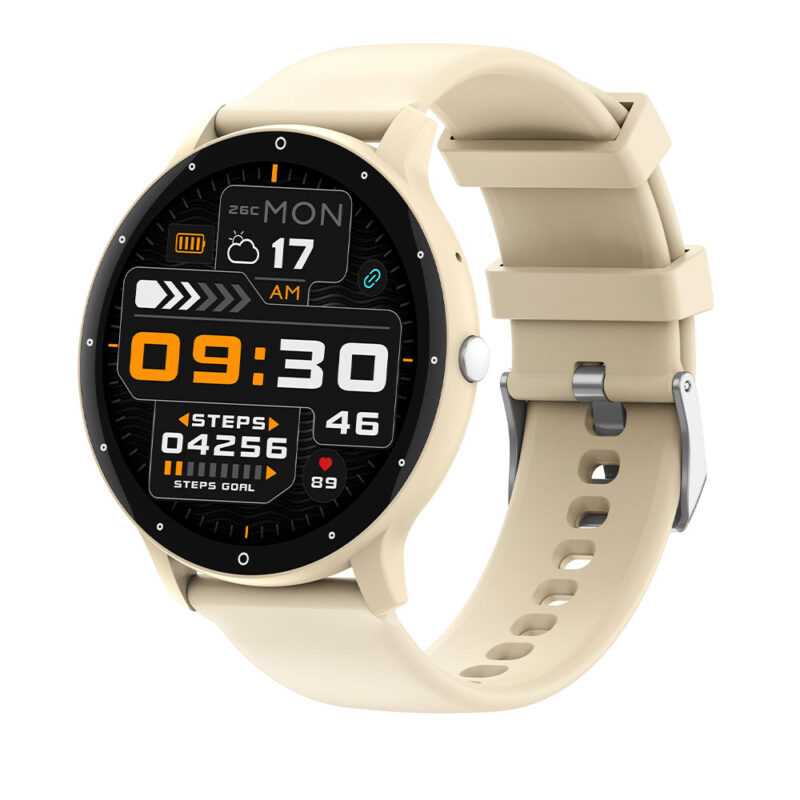 Relógio Inteligente Zwear Smartwatch Zl02C Pro Gold
