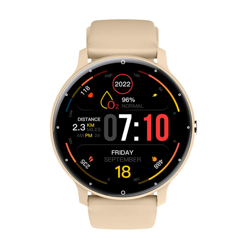 Relógio Inteligente Zwear Smartwatch Zl02C Pro Gold