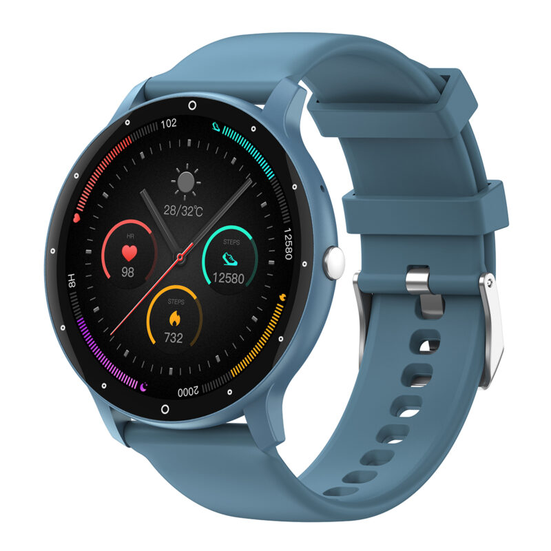 Relógio Inteligente Zwear Smartwatch Zl02C Pro Azul