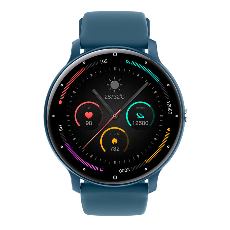 Relógio Inteligente Zwear Smartwatch Zl02C Pro Azul