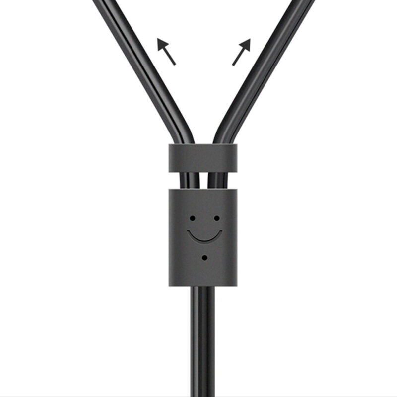 Cabo de Áudio Ugreen 3.5mm para 2RCA Macho 1 Metro Preto