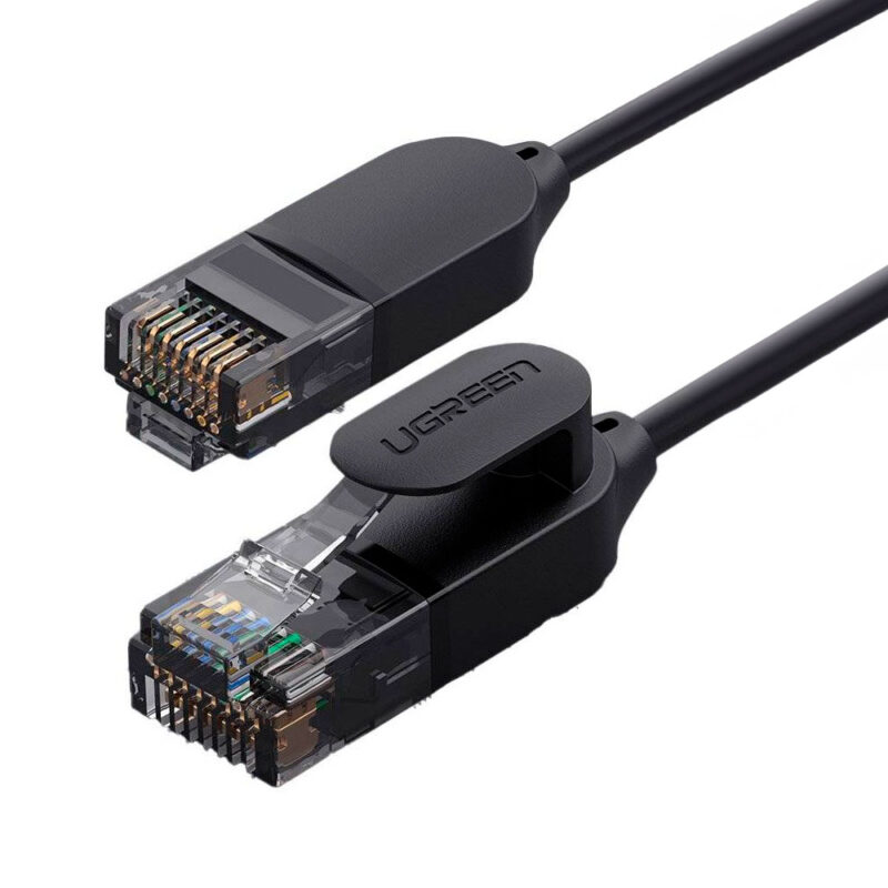 Cabo de Rede Rj45 Ugreen Cat6 Utp Macho 5 Metros Preto