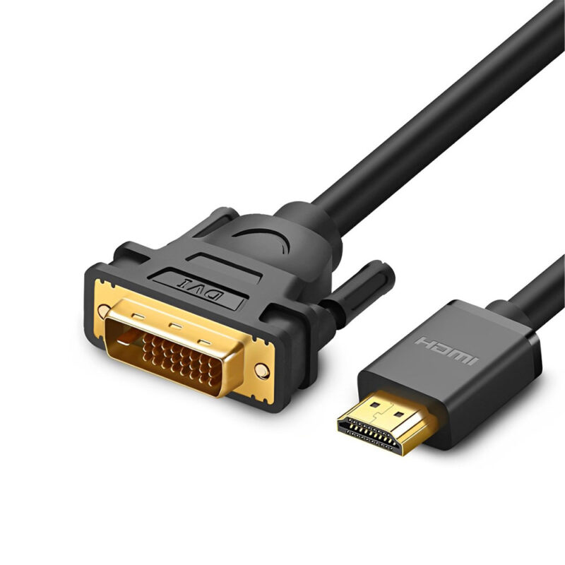 Cabo Vídeo Ugreen Hdmi p/DVI(24+1) Macho 1.5Metros Preto