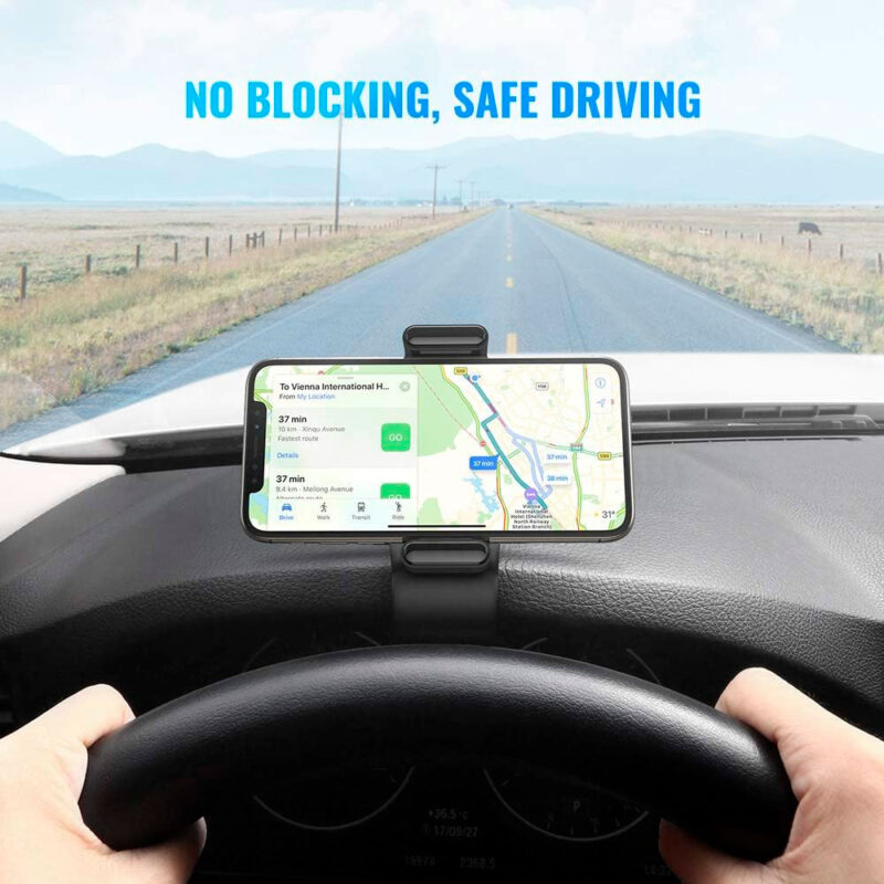 Suporte Veicular Ugreen p/Smartphone Painel Carro Preto