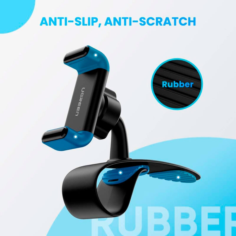 Suporte Veicular Ugreen p/Smartphone Painel Carro Preto