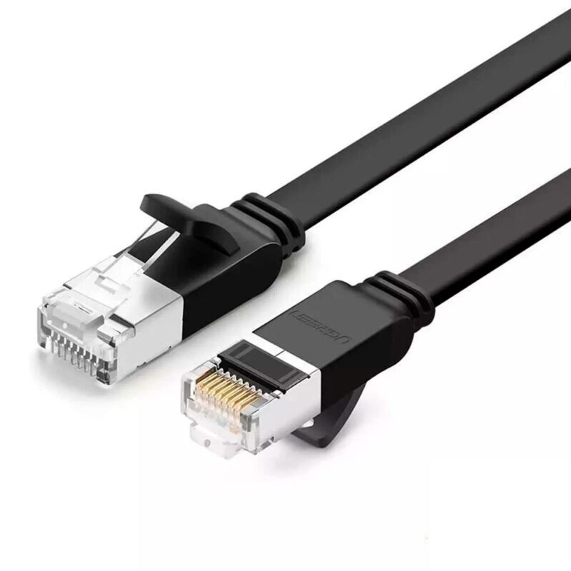 Cabo de Rede Rj45 Ugreen Cat6 Utp Macho 2 Metros Preto