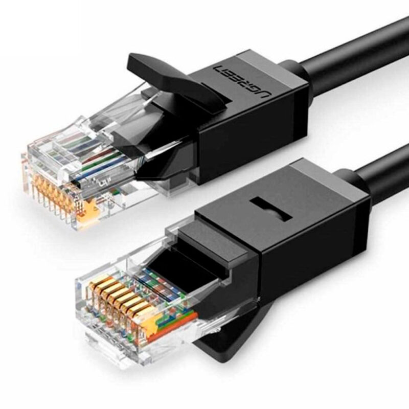 Cabo de Rede Rj45 Ugreen Cat6 Utp Macho 1.5 Metros Preto