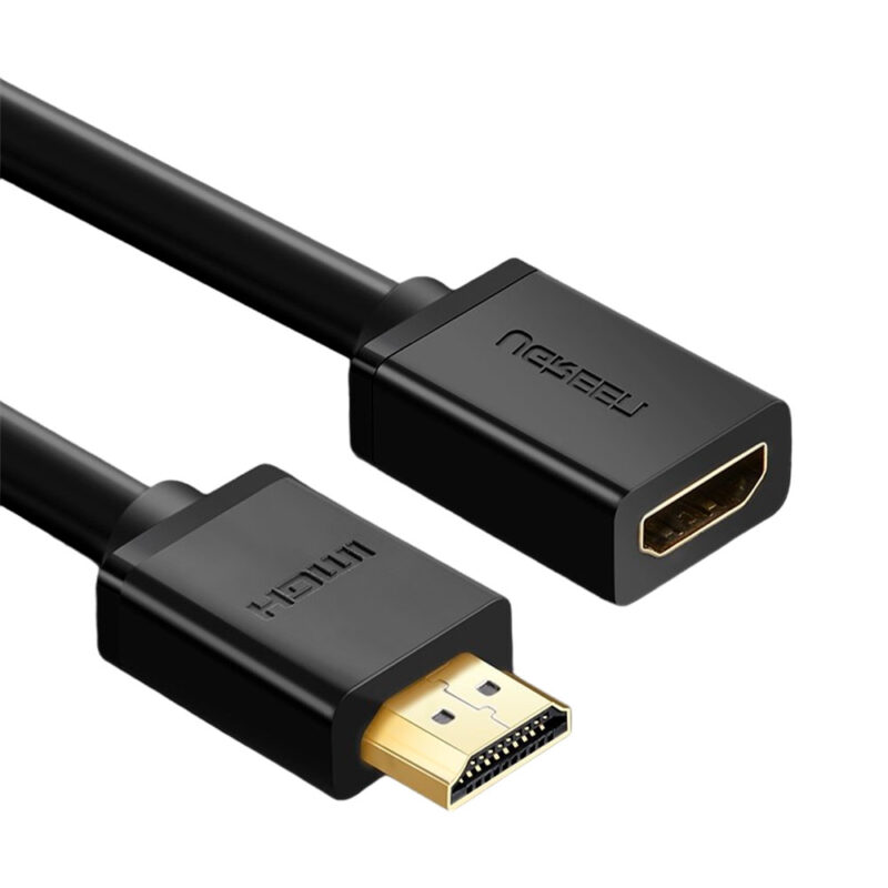 Cabo Hdmi Ugreen Vídeo 1080p Macho/Fêmea 3 Metros Preto