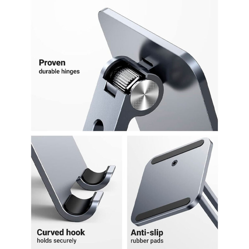 Suporte de Mesa Ugreen para Tablet e Smartphone Cinza