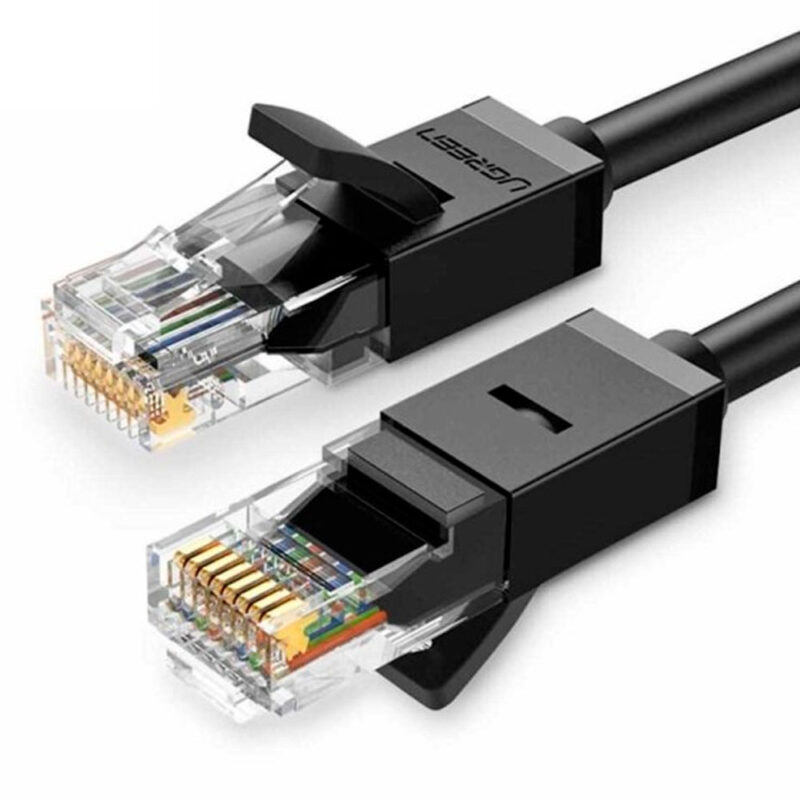 Cabo de Rede Rj45 Ugreen Cat6 UTP 1000Mbps 5Metros Preto