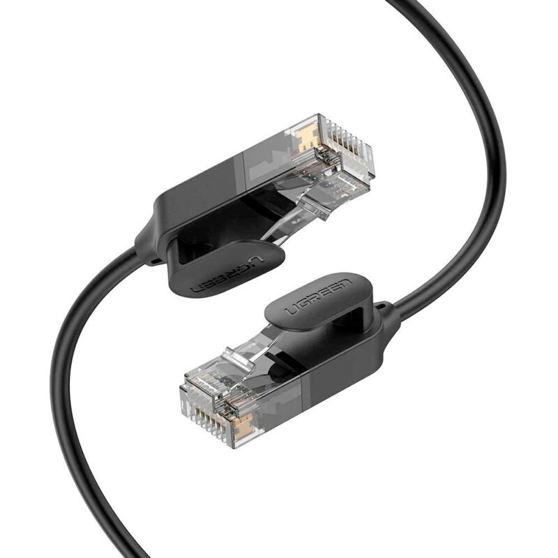 Cabo de Rede Rj45 Ugreen Cat6A UTP Macho 1.5Metro Preto