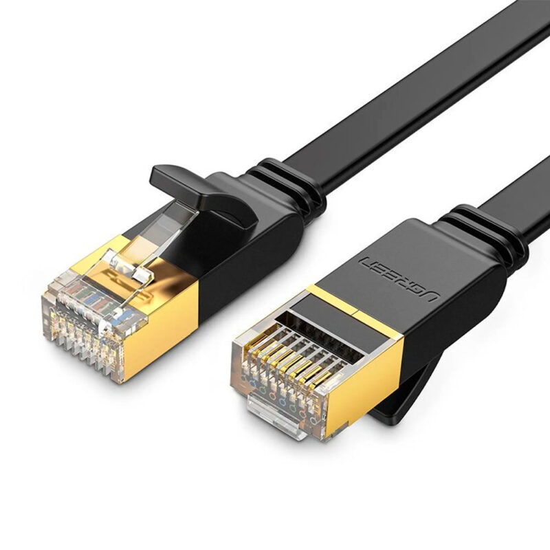 Cabo de Rede Rj45 Ugreen Cat7 U/FTP Macho 1.5Metro Preto