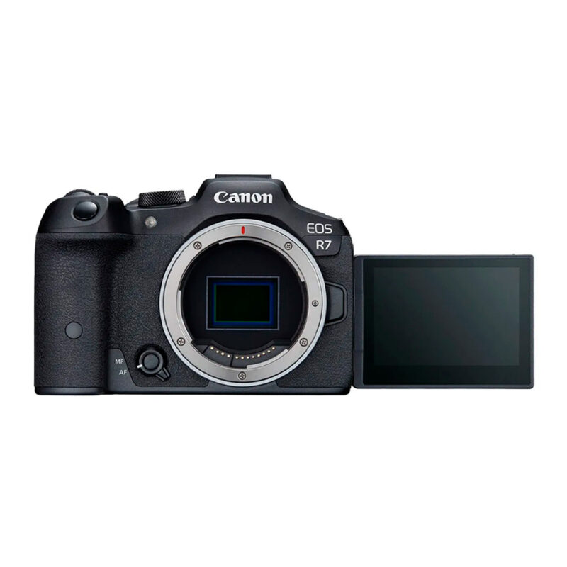 Câmera Fotográfica Canon Eos R7 Apenas Corpo Preta