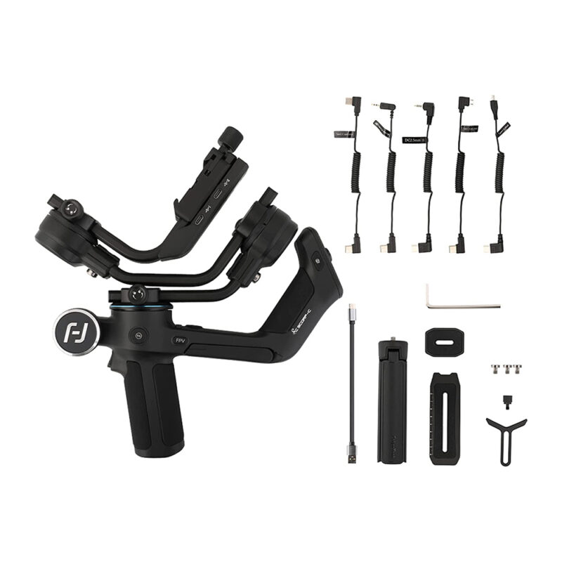Estabilizador FeiyuTech Scorp-c Gimbal para Câmera Preto