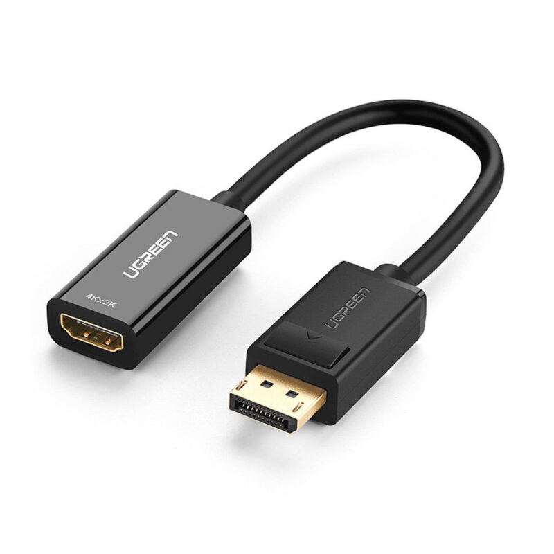 Adaptador Ugreen DisplayPort p/Hdmi Macho/Fêmea Preto