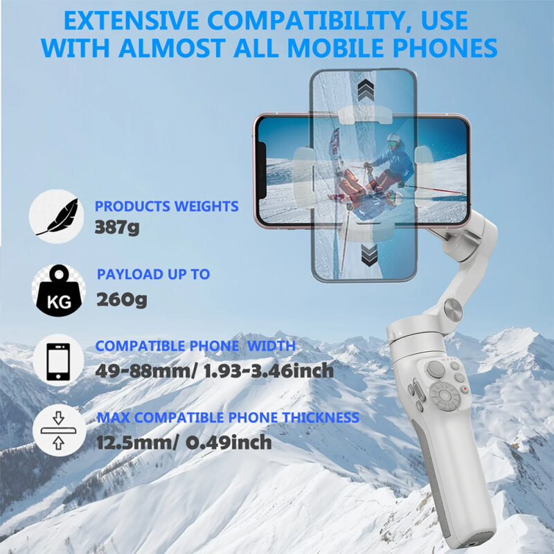 Estabilizador Gimbal Feiyutech Vimble 3 Se Smartphone Cinza