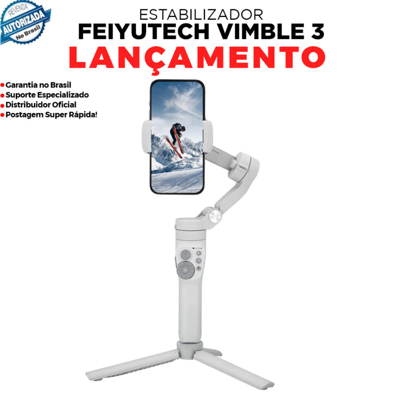 Estabilizador Gimbal Feiyutech Vimble 3 Se Smartphone Cinza