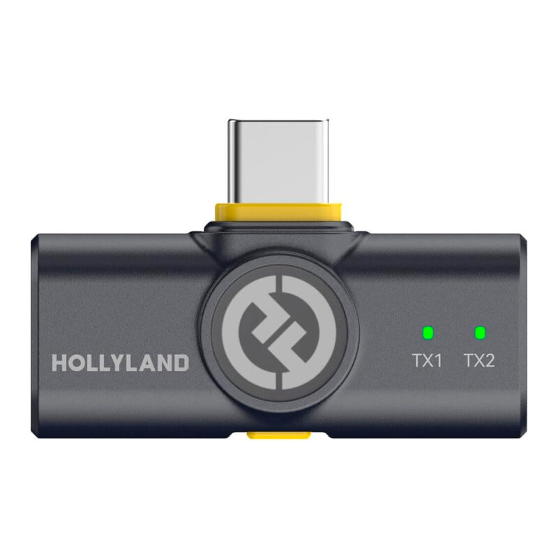 Sistema Microfone Lapela Hollyland Lark M2 Combo Preto