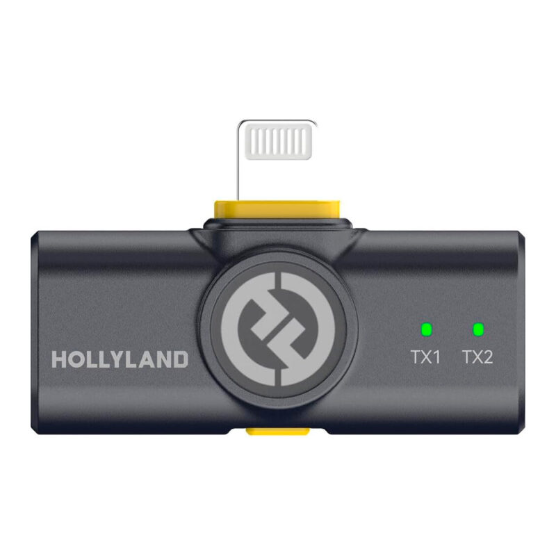 Sistema Microfone Lapela Hollyland Lark M2 Combo Preto