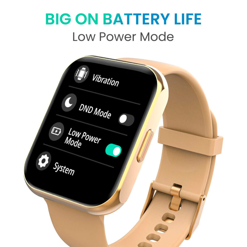 Smartwatch Zwear Relógio Inteligente Tela 1.83 pol Cream