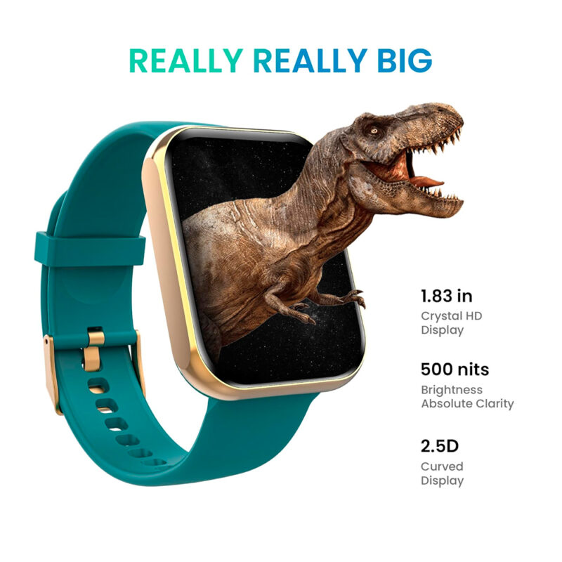 Smartwatch Zwear Relógio Inteligente Tela 1.83 pol Verde