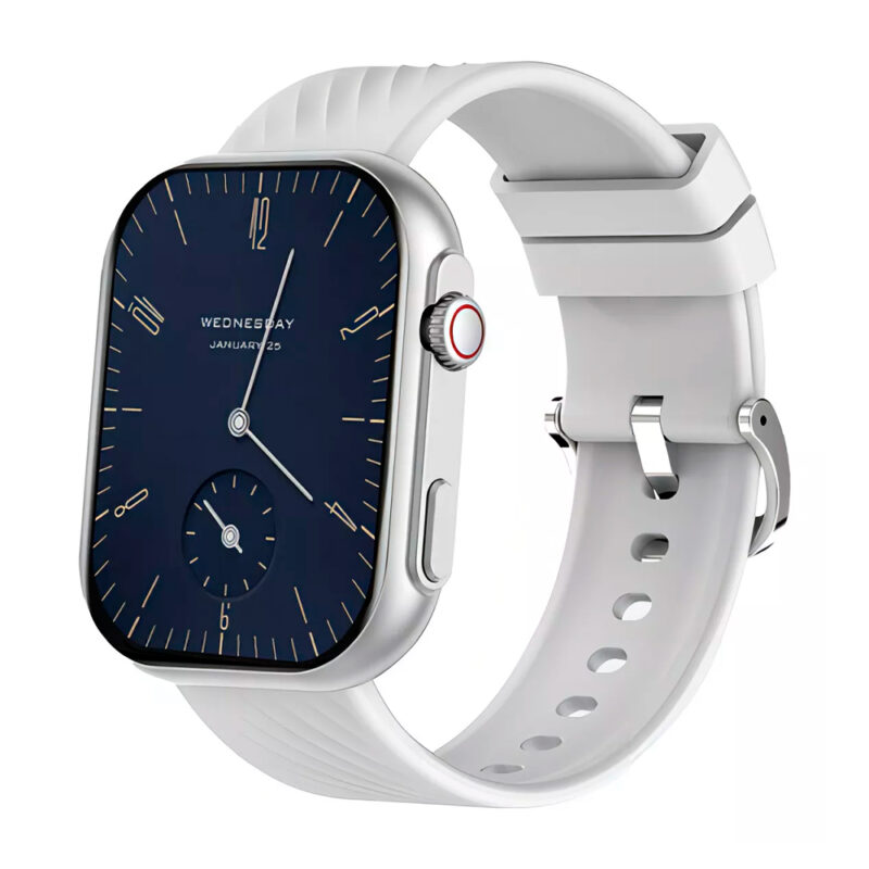 Relógio Smartwatch Zwear Zw03 Tela 2.3 pol. Prata