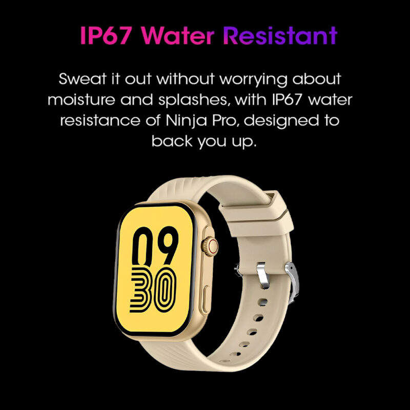 Relógio Smartwatch Zwear Zw03 Tela 2.3 pol. Amarelo